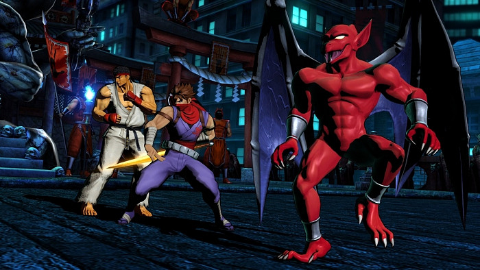 Скриншот из игры Ultimate Marvel vs Capcom 3