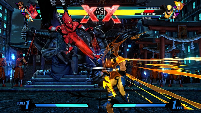 Скриншот из игры Ultimate Marvel vs Capcom 3