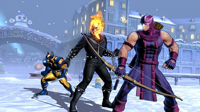 Скриншот из игры Ultimate Marvel vs Capcom 3