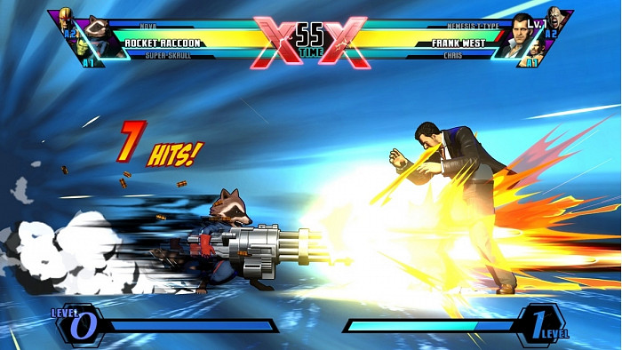 Скриншот из игры Ultimate Marvel vs Capcom 3