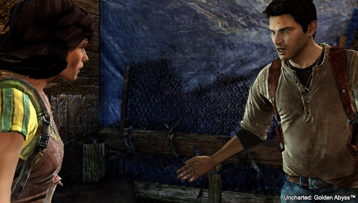 Скриншот из игры Uncharted: Golden Abyss