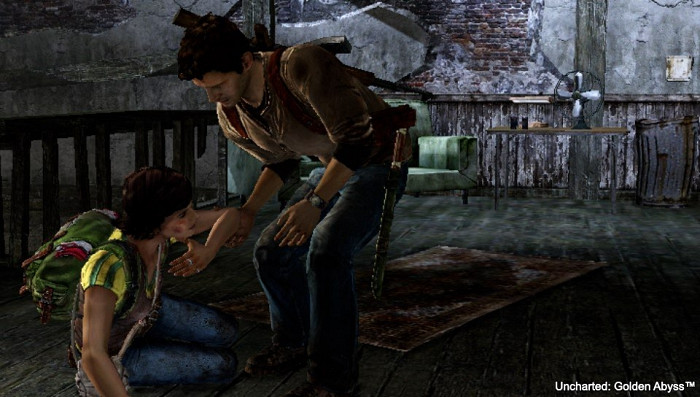 Скриншот из игры Uncharted: Golden Abyss