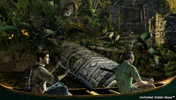 Скриншот из игры Uncharted: Golden Abyss