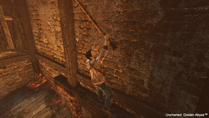 Скриншот из игры Uncharted: Golden Abyss