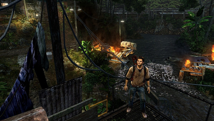 Скриншот из игры Uncharted: Golden Abyss