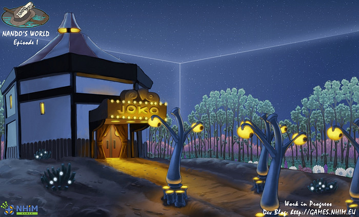 Скриншот из игры Nando's World