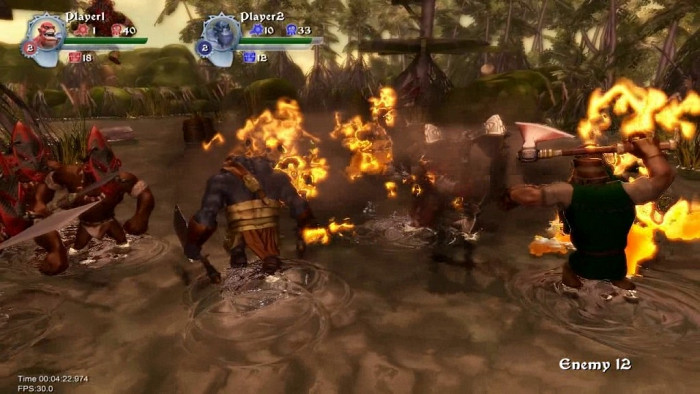 Скриншот из игры Orc Attack