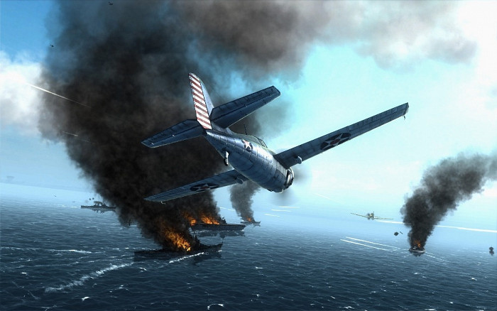 Скриншот из игры Air Conflicts: Pacific Carriers
