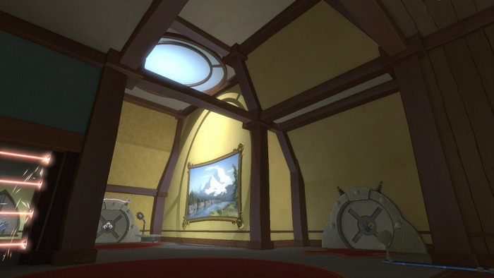 Скриншот из игры Quantum Conundrum