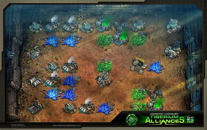 Скриншот из игры Command & Conquer: Tiberium Alliances