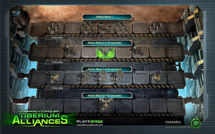 Скриншот из игры Command & Conquer: Tiberium Alliances