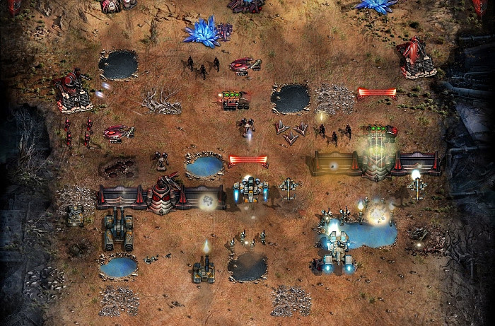 Скриншот из игры Command & Conquer: Tiberium Alliances