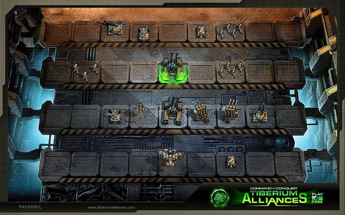 Скриншот из игры Command & Conquer: Tiberium Alliances