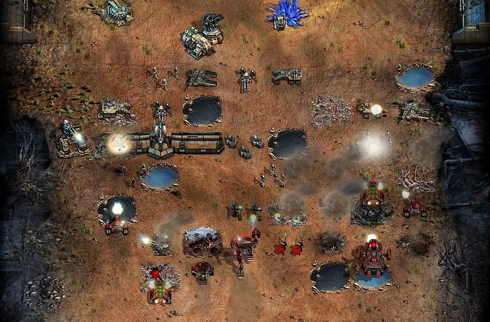 Скриншот из игры Command & Conquer: Tiberium Alliances