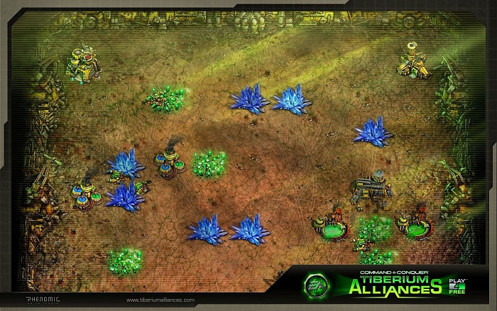 Скриншот из игры Command & Conquer: Tiberium Alliances