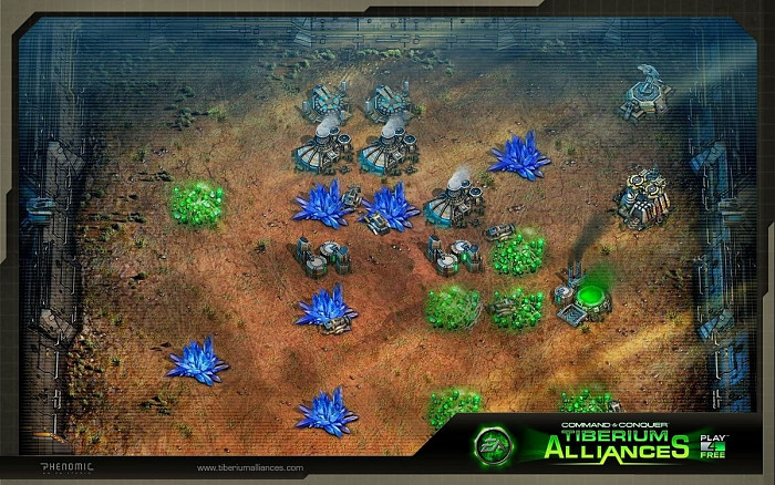 Скриншот из игры Command & Conquer: Tiberium Alliances