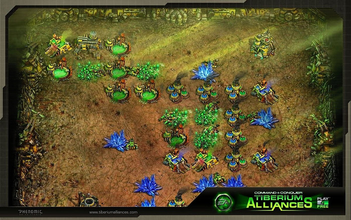 Скриншот из игры Command & Conquer: Tiberium Alliances