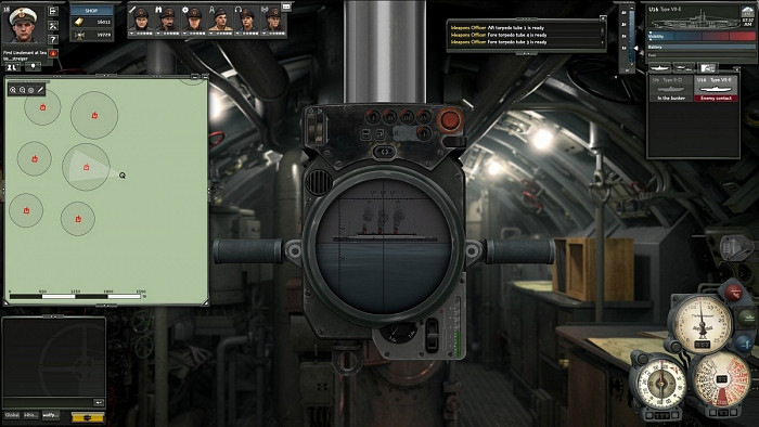 Скриншот из игры Silent Hunter Online