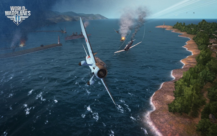 Скриншот из игры World of Warplanes