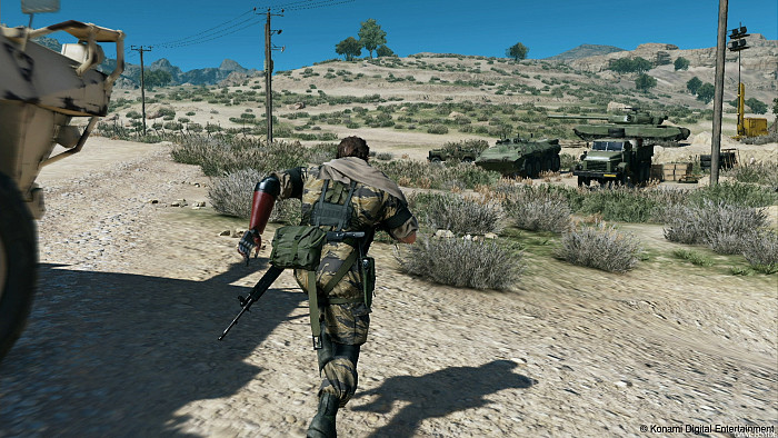 Скриншот из игры Metal Gear Solid 5: The Phantom Pain
