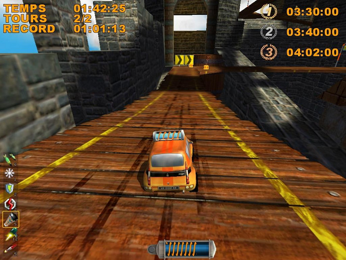 Скриншот из игры Mad Tracks