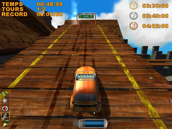 Скриншот из игры Mad Tracks