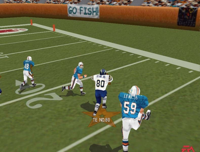 Скриншот из игры Madden NFL '2000