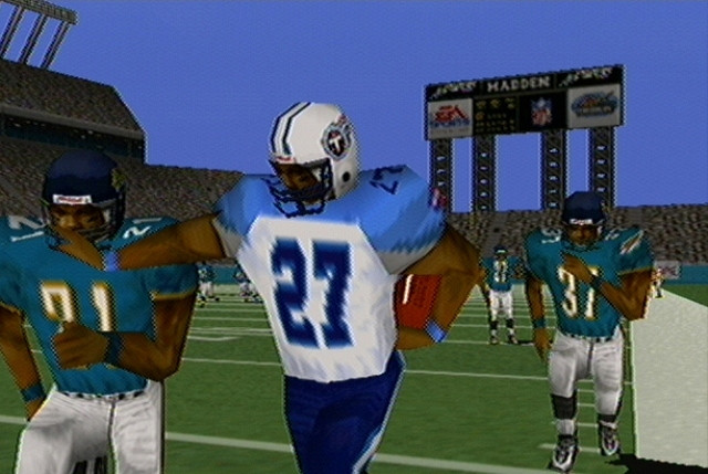 Скриншот из игры Madden NFL '2001
