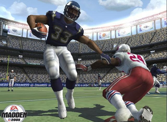 Скриншот из игры Madden NFL '2005