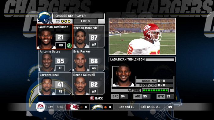 Скриншот из игры Madden NFL 07