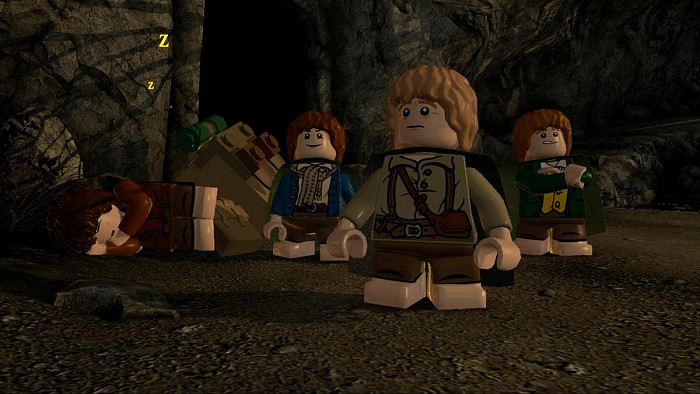 Скриншот из игры LEGO The Lord Of The Rings