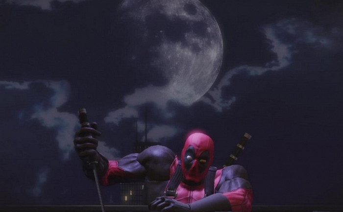 Скриншот из игры Deadpool