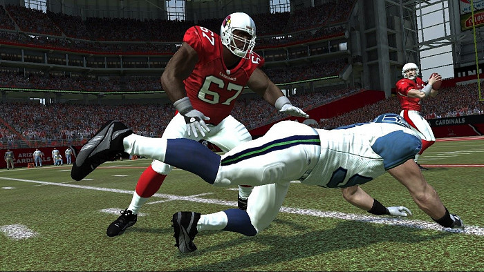 Скриншот из игры Madden NFL 08