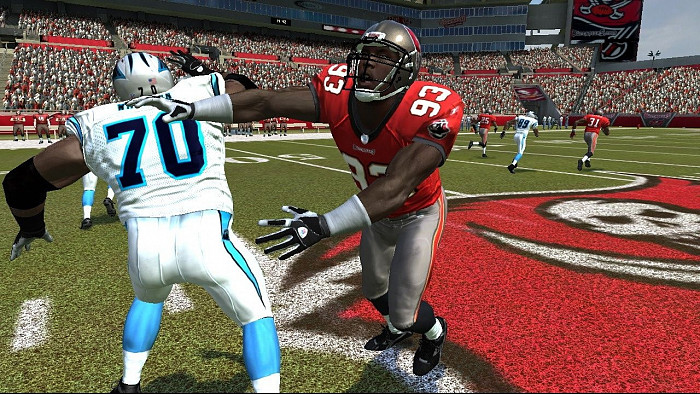 Скриншот из игры Madden NFL 08