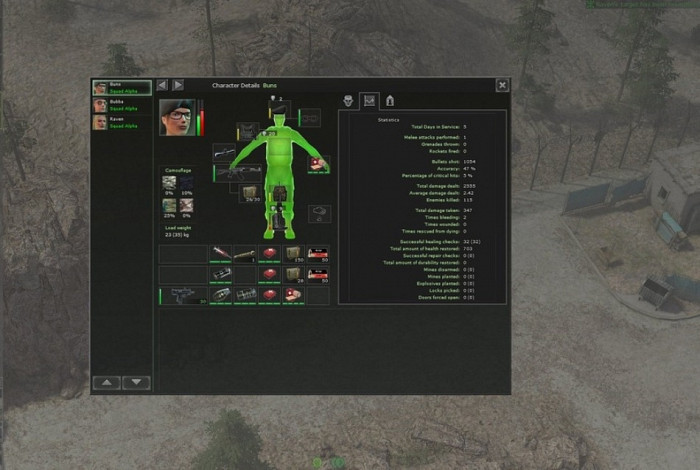 Скриншот из игры Jagged Alliance: Crossfire