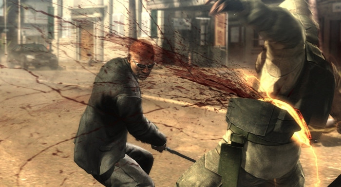 Скриншот из игры Metal Gear Rising: Revengeance