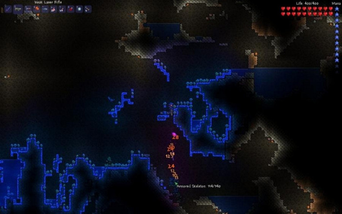 Скриншот из игры Terraria
