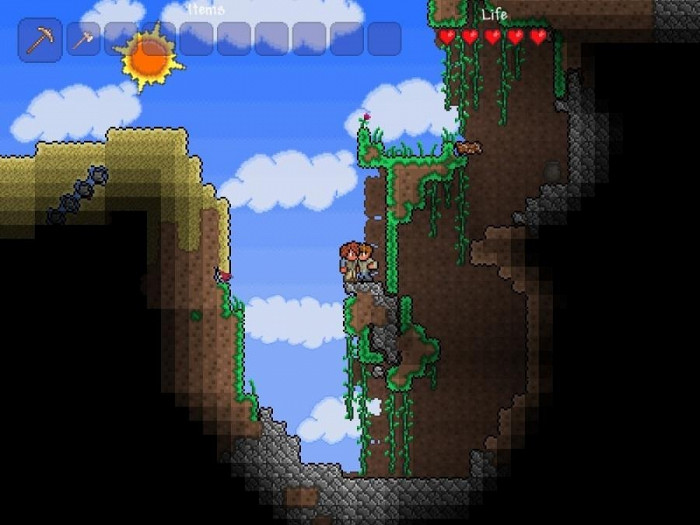 Скриншот из игры Terraria