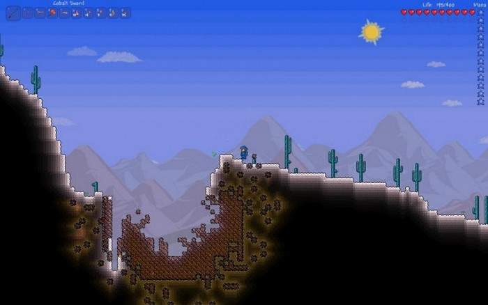 Скриншот из игры Terraria