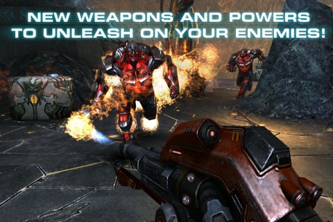 Скриншот из игры N.O.V.A. 3 (iOS)