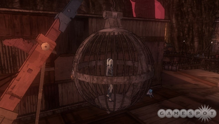 Скриншот из игры Gravity Rush