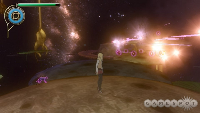 Скриншот из игры Gravity Rush