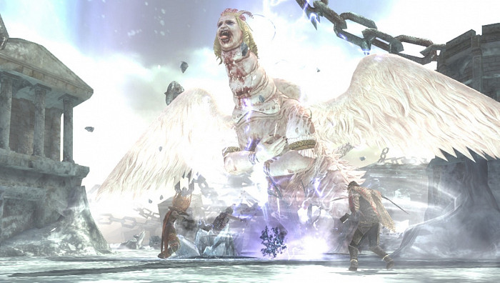 Скриншот из игры Soul Sacrifice