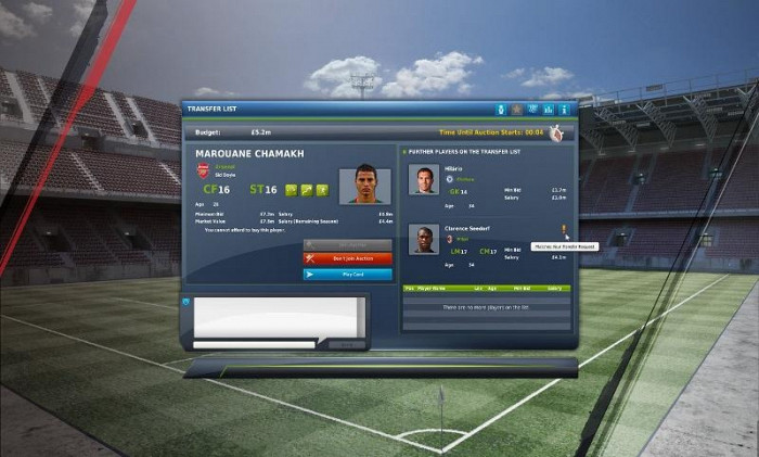 Скриншот из игры Fifa Manager 11