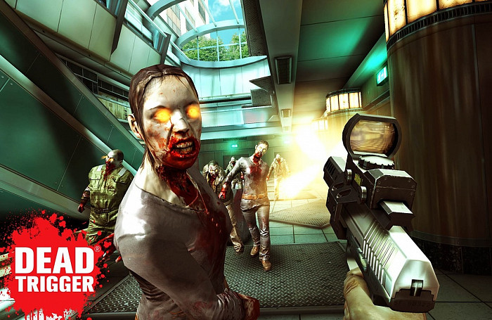 Скриншот из игры Dead Trigger (iOS)