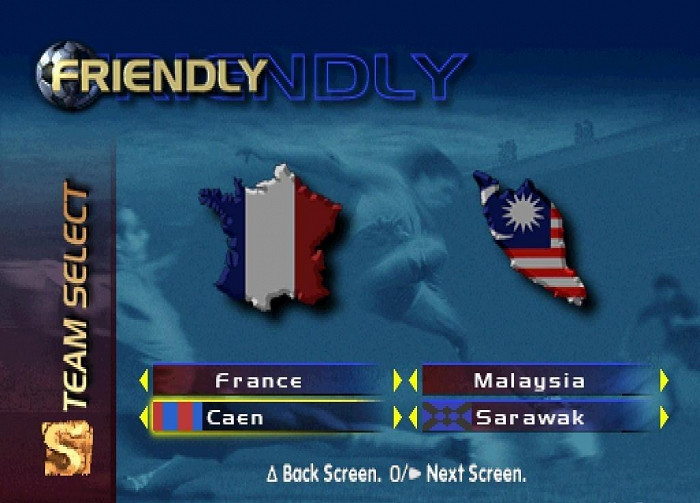 Скриншот из игры FIFA Soccer 96