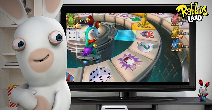 Скриншот из игры Rabbids Land