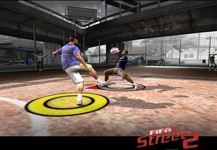 Скриншот из игры FIFA Street 2