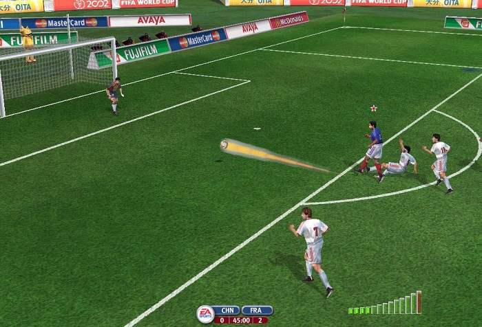 Скриншот из игры FIFA World Cup 2002