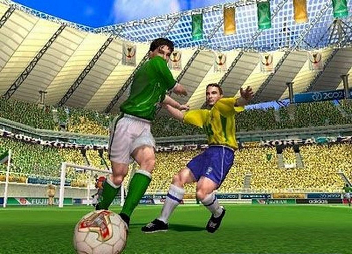 Скриншот из игры FIFA World Cup 2002